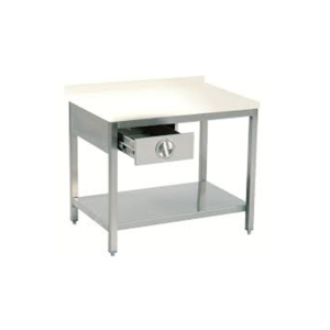 Tablalı Taban Raflı Çalışma Tezgahı Çekmeceli